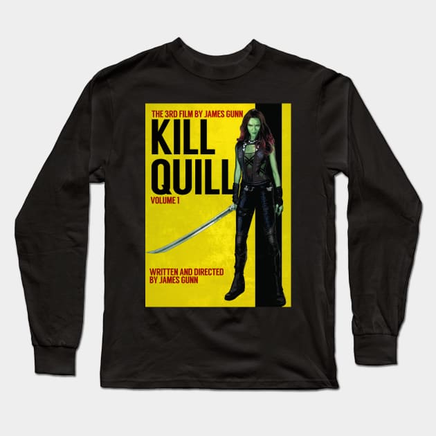 Kill Quill Long Sleeve T-Shirt by DesignsByDrew